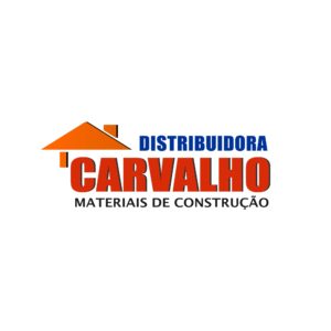 Logo Marca para Materiais de Construção Distribuidora Carvalho