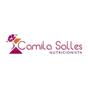 Logo Nutricionista. Especialista em Nutrição Camila Salles