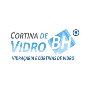 Logo para Vidraçaria. Especialista em Cortina de Vidro Bh