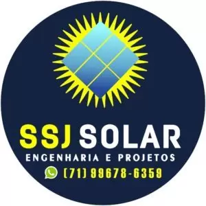 Logo para Energia Solar.Especialista em Engenharia e Projetos Ssj