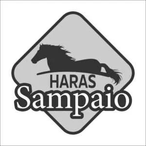 Logo para Haras.Especialista em hipismo Sampaio