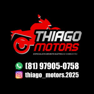 Thiago Motors logo para conserto e manutenção de motos