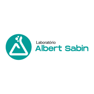 redesign Logo Laboratório Clínico Albert Sabin